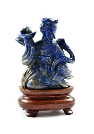 Lapis Lazuli Buddha Statue